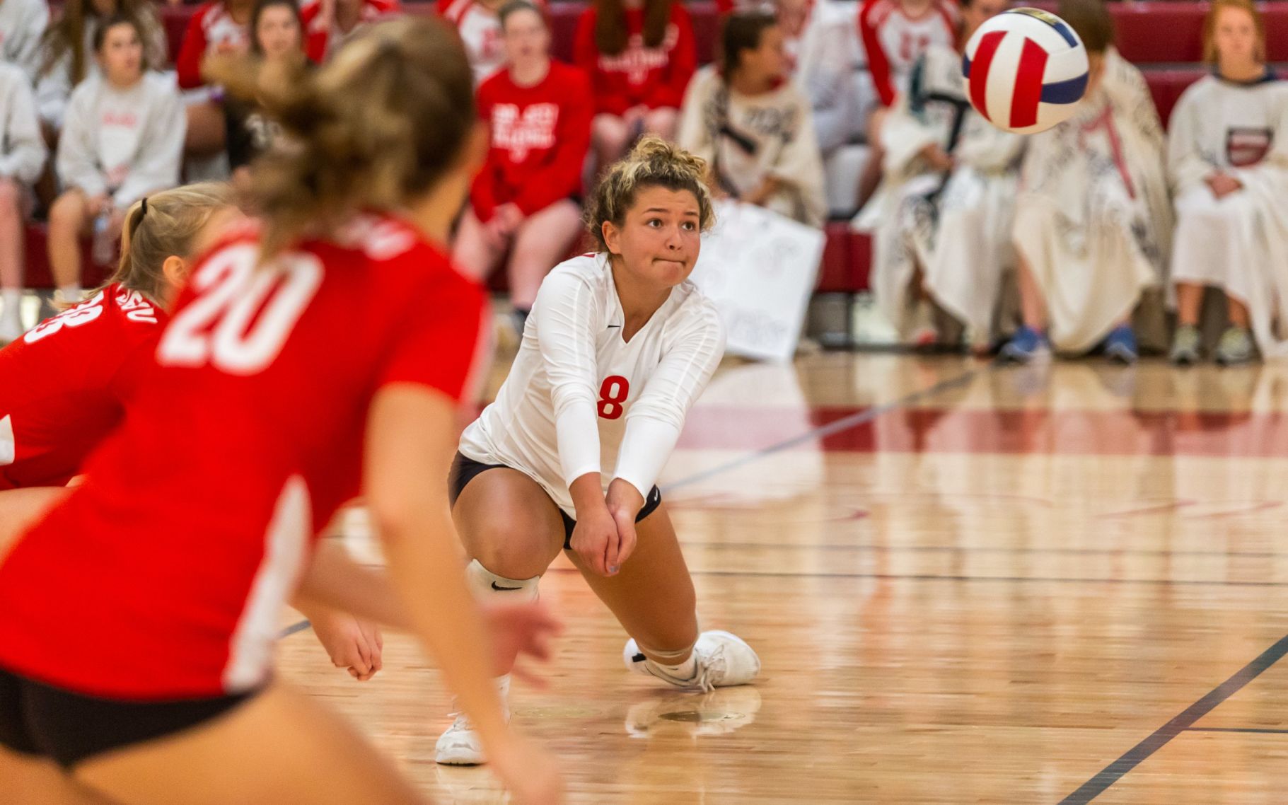 Cor Jesu vs. Edwardsville volleyball